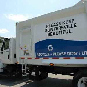 Guntersville Public Works GarbageTruck